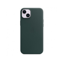 Custodia con Magsafe in Pelle per iPhone 14 Plus - Verde Cipresso