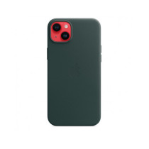 Custodia con Magsafe in Pelle per iPhone 14 Plus - Verde Cipresso