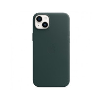 Custodia con Magsafe in Pelle per iPhone 14 Plus - Verde Cipresso