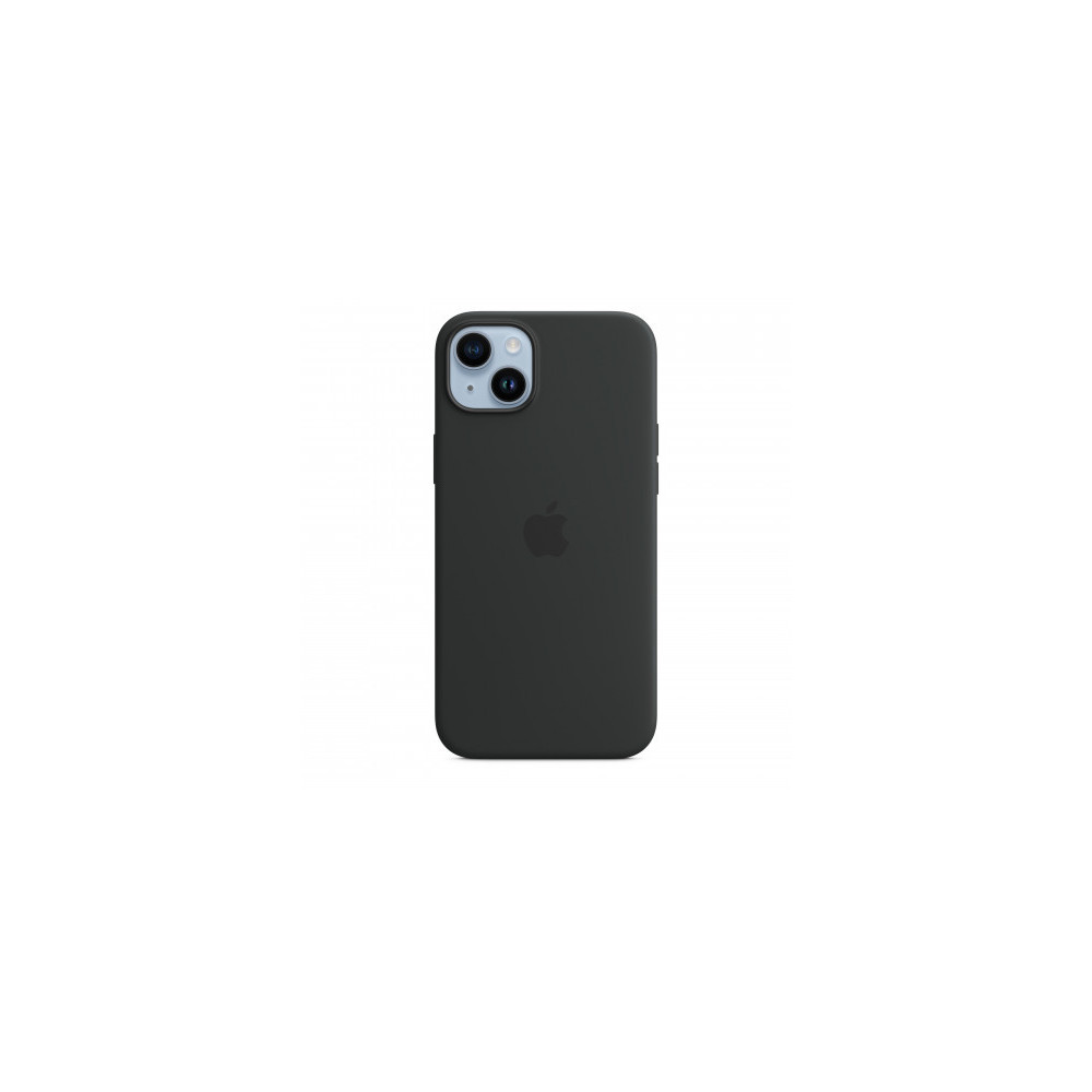 Custodia con Magsafe in Silicone per iPhone 14 Plus - Mezzanotte
