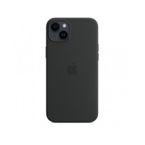 Custodia con Magsafe in Silicone per iPhone 14 Plus - Mezzanotte