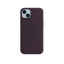 Custodia con Magsafe in Silicone per iPhone 14 Plus - Viola sambuco