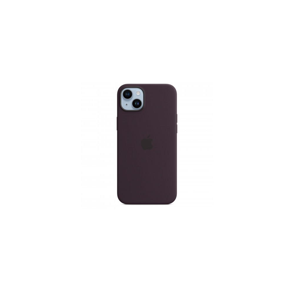 Custodia con Magsafe in Silicone per iPhone 14 Plus - Viola sambuco