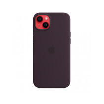 Custodia con Magsafe in Silicone per iPhone 14 Plus - Viola sambuco