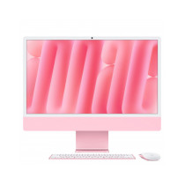 iMac rosa - RAM 16GB di memoria unificata - HD SSD 256GB - Gigabit Ethernet - Magic Trackpad - Magic Keyboard con Touch ID e tas
