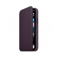iPhone 11 Pro Leather Folio - Aubergine
