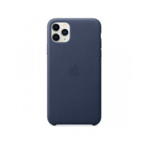iPhone 11 Pro Max Leather Case - Midnight Blue