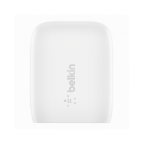CARICABATTERIE DA PARETE CON PPS PORTA USB-C PD 20W 1M PVC C-LTG- BIANCO
