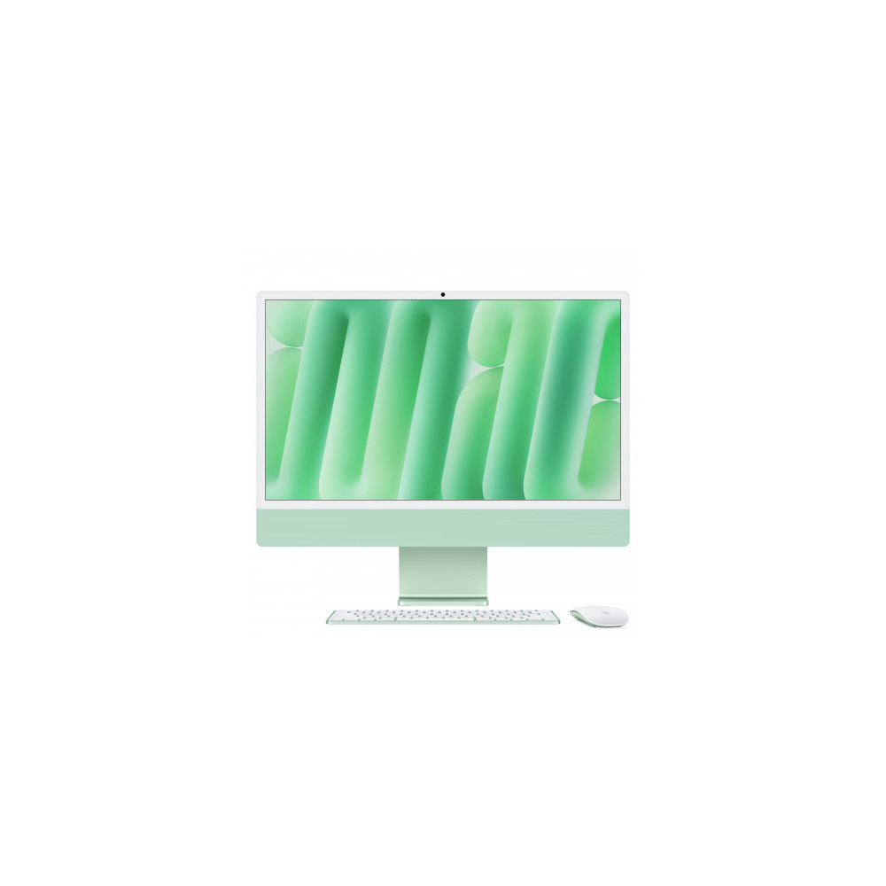 iMac verde - RAM 16GB di memoria unificata - HD SSD 256GB - Gigabit Ethernet - Magic Trackpad - Magic Keyboard con Touch ID e ta