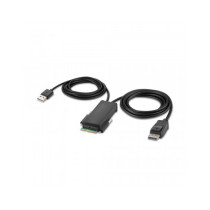 4-PORT SINGLE HEAD DP KVM SWITCH PP4.0 W/REMOTE