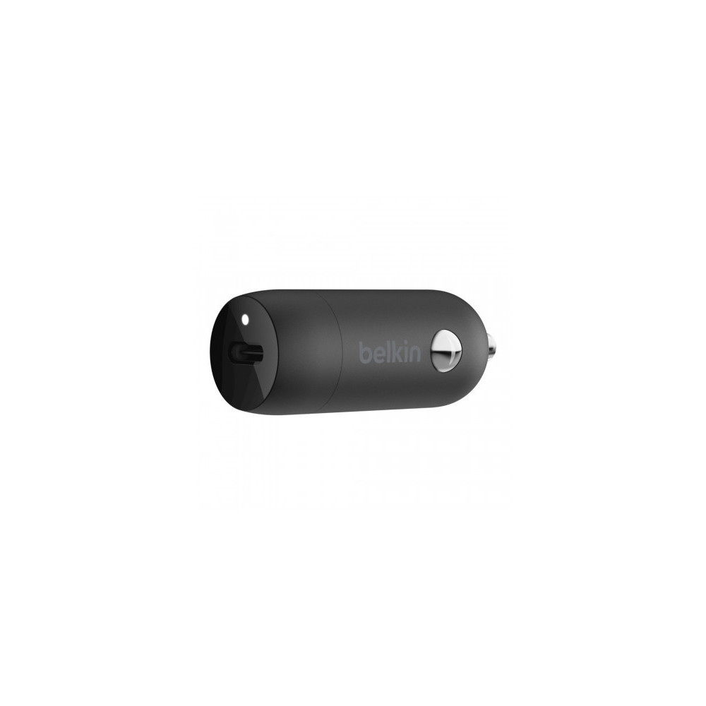 CARICABATTERIE DA AUTO USB-C DA 20W - NERO