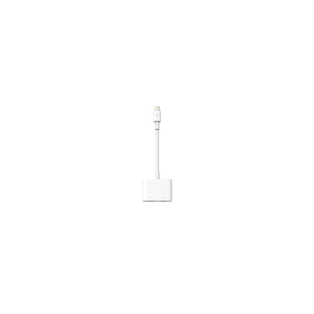 LIGHTNING ROCKSTAR - ADATTATORE AUDIO + RICARICA LIGHTNING