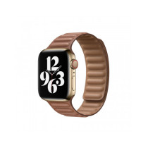 Cinturino Apple Watch 38/40/41mm - Marrone Sella - Leather Link - Large