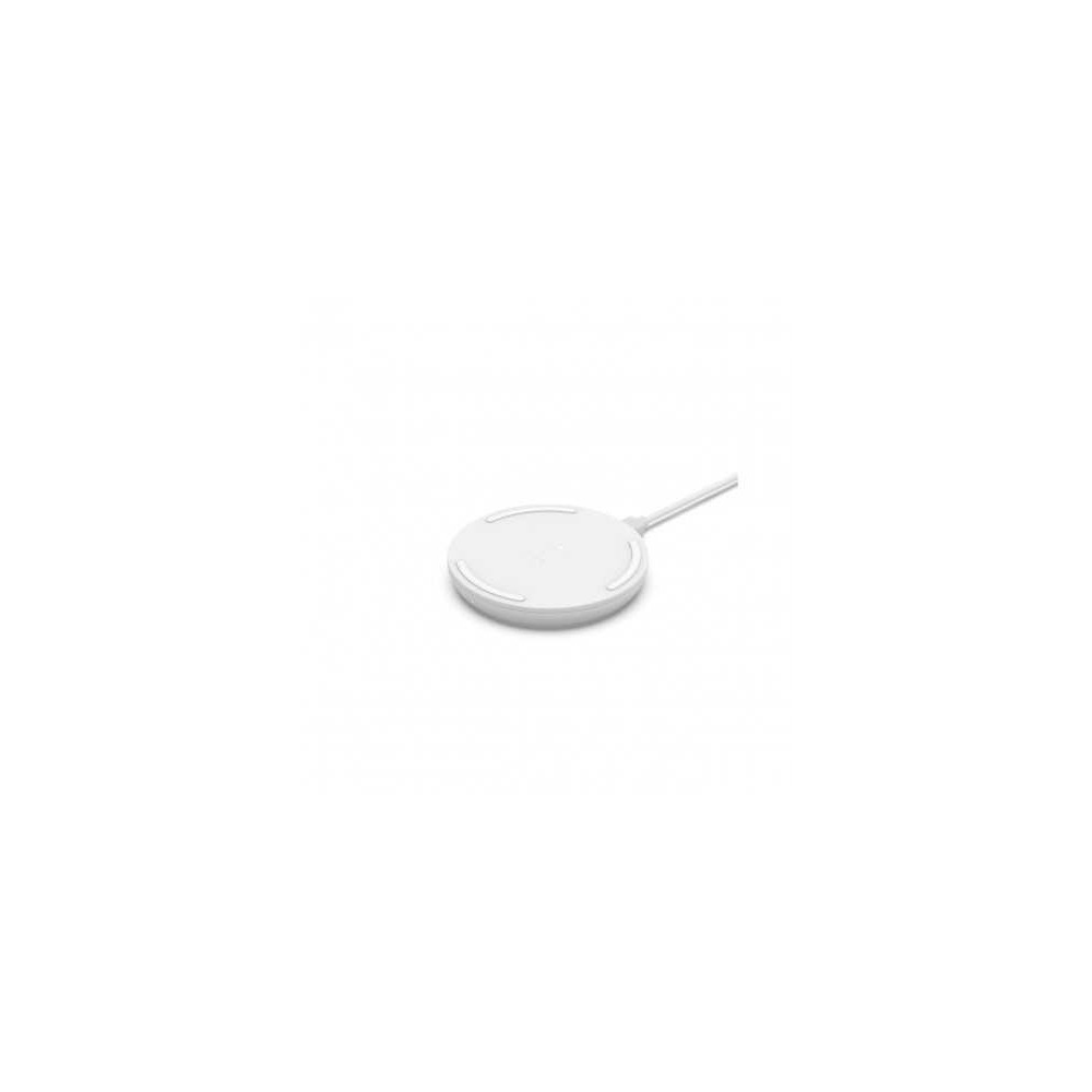 TAPPETINO DI RICARICA WIRELESS 10W SENZA ALIMENTATORE - BIANCO