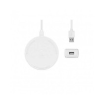 TAPPETINO DI RICARICA WIRELESS 10W SENZA ALIMENTATORE - BIANCO