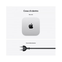 Mac mini - Chip Apple M4 Pro con CPU 14-core, GPU 20-core, Neural Engine 16-core - RAM 24GB di memoria unificata - HD SSD 4TB - 