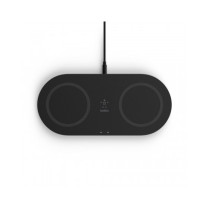 TAPPETINO DI RICARICA WIRELESS DOPPIO 2 X 15W - NERO