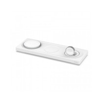 TAPPETINO DI RICARICA WIRELESS MAGSAFE 3 IN 1 - BIANCO