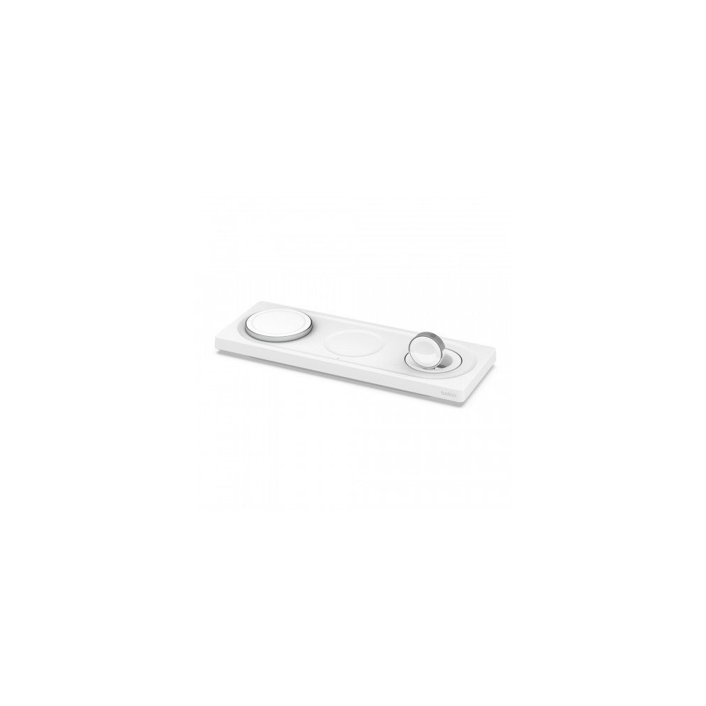 TAPPETINO DI RICARICA WIRELESS MAGSAFE 3 IN 1 - BIANCO