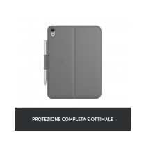 Logitech Slim Folio, custodia con Tastiera Bluetooth per iPad 10.9 (2024/2025)