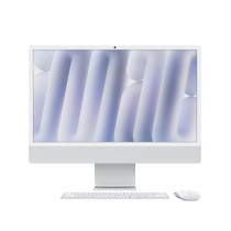 iMac argento - RAM 16GB di memoria unificata - HD SSD 256GB - Gigabit Ethernet - Magic Trackpad - Magic Keyboard con Touch ID e 