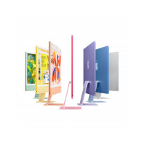 iMac argento - RAM 16GB di memoria unificata - HD SSD 256GB - Gigabit Ethernet - Magic Trackpad - Magic Keyboard con Touch ID e 