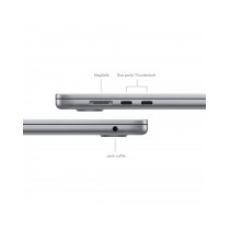 MacBook Air 15" Apple M3 chip con 8-core CPU e 10-core GPU, 24GB, 512GB SSD - Grigio Siderale
