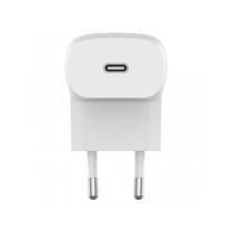 CARICABATTERIE DA PARETE CON PPS PORTA USB-C PD 20W - BIANCO