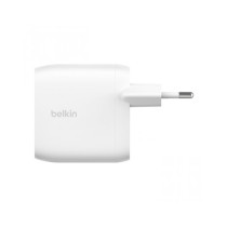 CARICABATTERIE DA PARETE DUAL 30W -  2 PORTE USB-C PD 60W - BIANCO