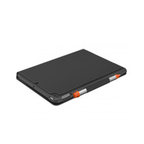 Logitech SLIM FOLIO Custodia con Tastiera Protettiva per iPad 7a e 8a generazione con Smart Connector Graphite