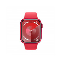 Apple Watch Series 9 GPS 45mm Cassa in alluminio rosso - Cinturino sport rosso - S/M