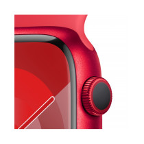 Apple Watch Series 9 GPS 45mm Cassa in alluminio rosso - Cinturino sport rosso - S/M