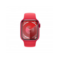 Apple Watch Series 9 GPS + Cellular 41mm Cassa in alluminio rosso - Cinturino sport rosso - M/L