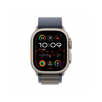 Apple Watch Ultra 2 GPS + Cellular, 49mm Cassa in titanio con blu alpine loop - small