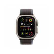 2023 - Apple Watch Ultra 2 GPS + Cellular, 49mm Cassa in titanio con blu/nero trail loop - M/L