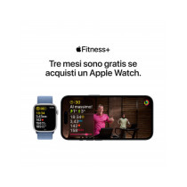 2023 - Apple Watch Ultra 2 GPS + Cellular, 49mm Cassa in titanio con blu/nero trail loop - M/L