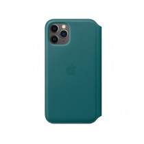 Apple iPhone 11 Pro Leather Folio - Peacock