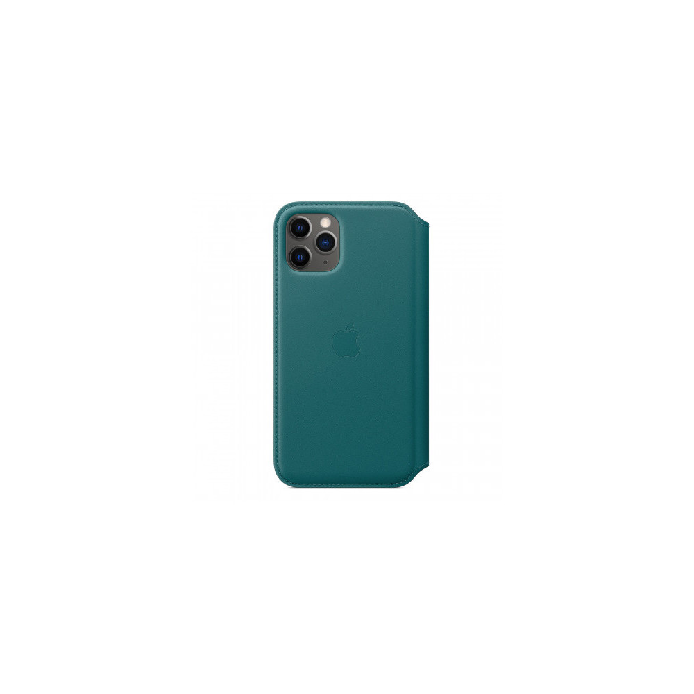 Apple iPhone 11 Pro Leather Folio - Peacock