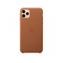 Apple iPhone 11 Pro Max Leather Case - Saddle Bro