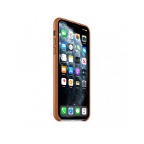 Apple iPhone 11 Pro Max Leather Case - Saddle Bro