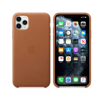 Apple iPhone 11 Pro Max Leather Case - Saddle Bro