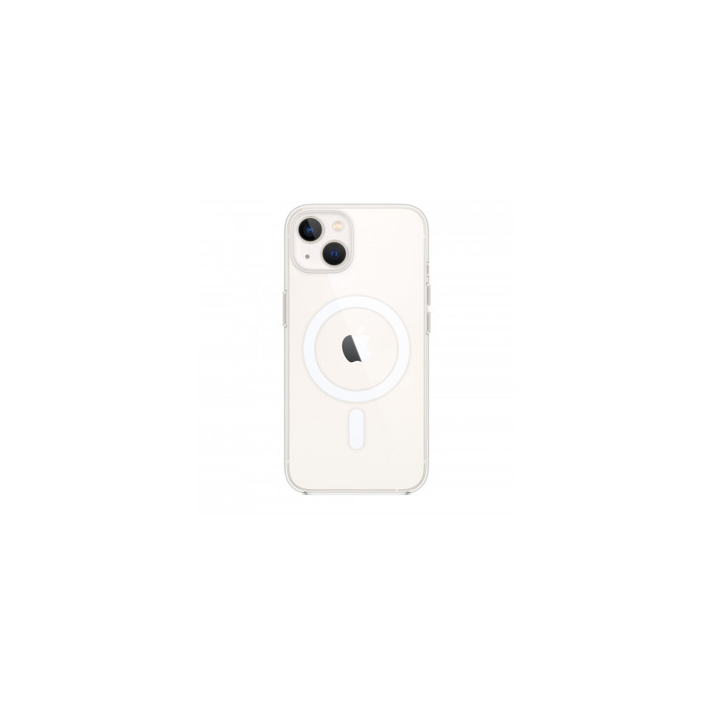 Custodia con Magsafe in Silicone per iPhone 13 - Trasparente