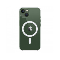 Custodia con Magsafe in Silicone per iPhone 13 - Trasparente