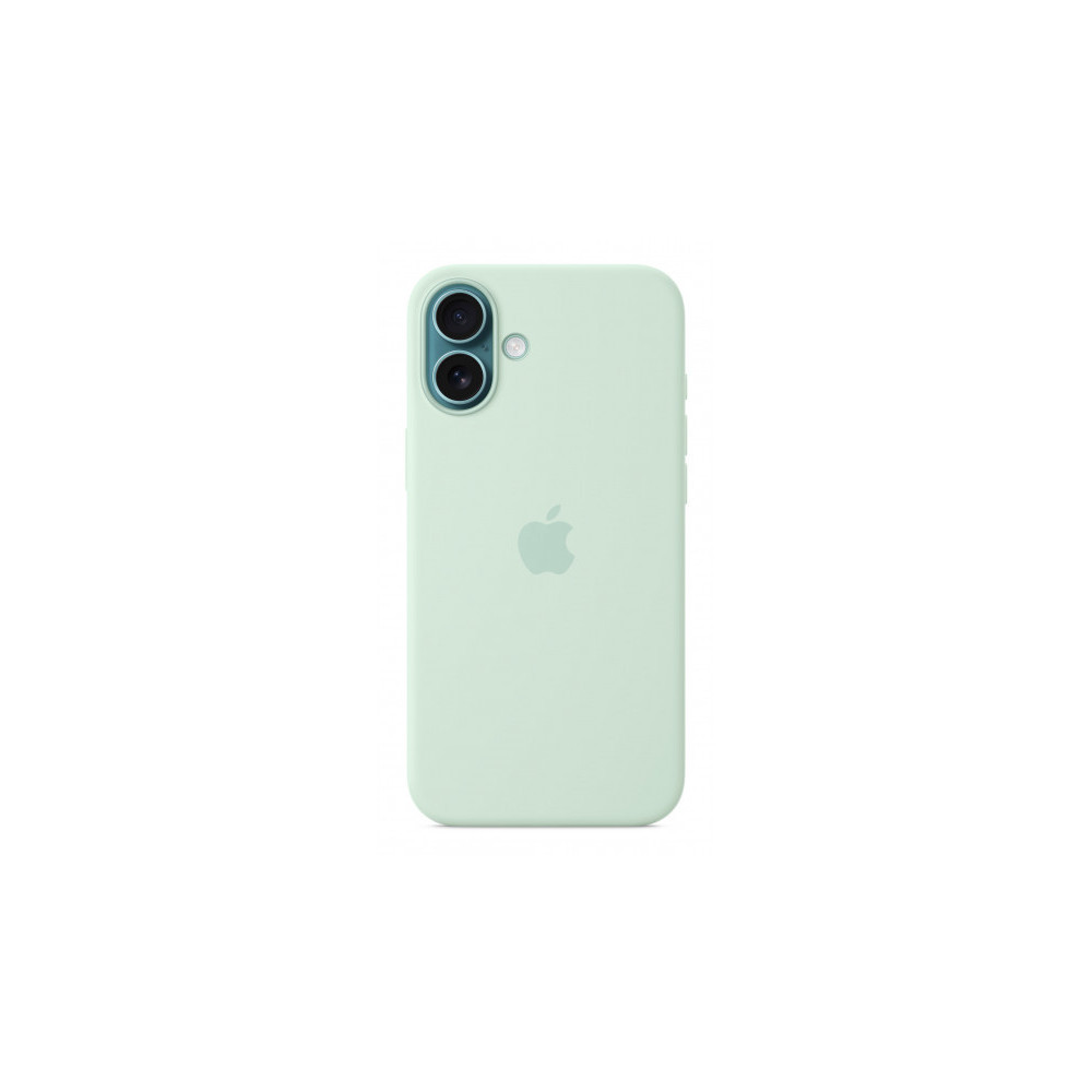 Custodia con Magsafe in Silicone per iPhone 16 Plus - Acquamarina