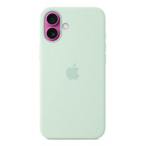 Custodia con Magsafe in Silicone per iPhone 16 Plus - Acquamarina