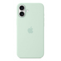 Custodia con Magsafe in Silicone per iPhone 16 Plus - Acquamarina