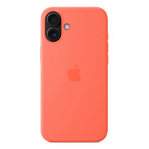 Custodia con Magsafe in Silicone per iPhone 16 Plus - Mandarancio