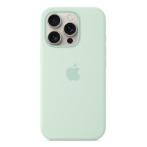 Custodia con Magsafe in Silicone per iPhone 16 Pro - Acquamarina