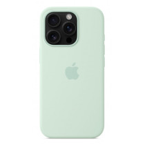 Custodia con Magsafe in Silicone per iPhone 16 Pro - Acquamarina