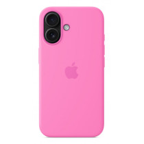 Custodia con Magsafe in Silicone per iPhone 16 - Rosa Peonia